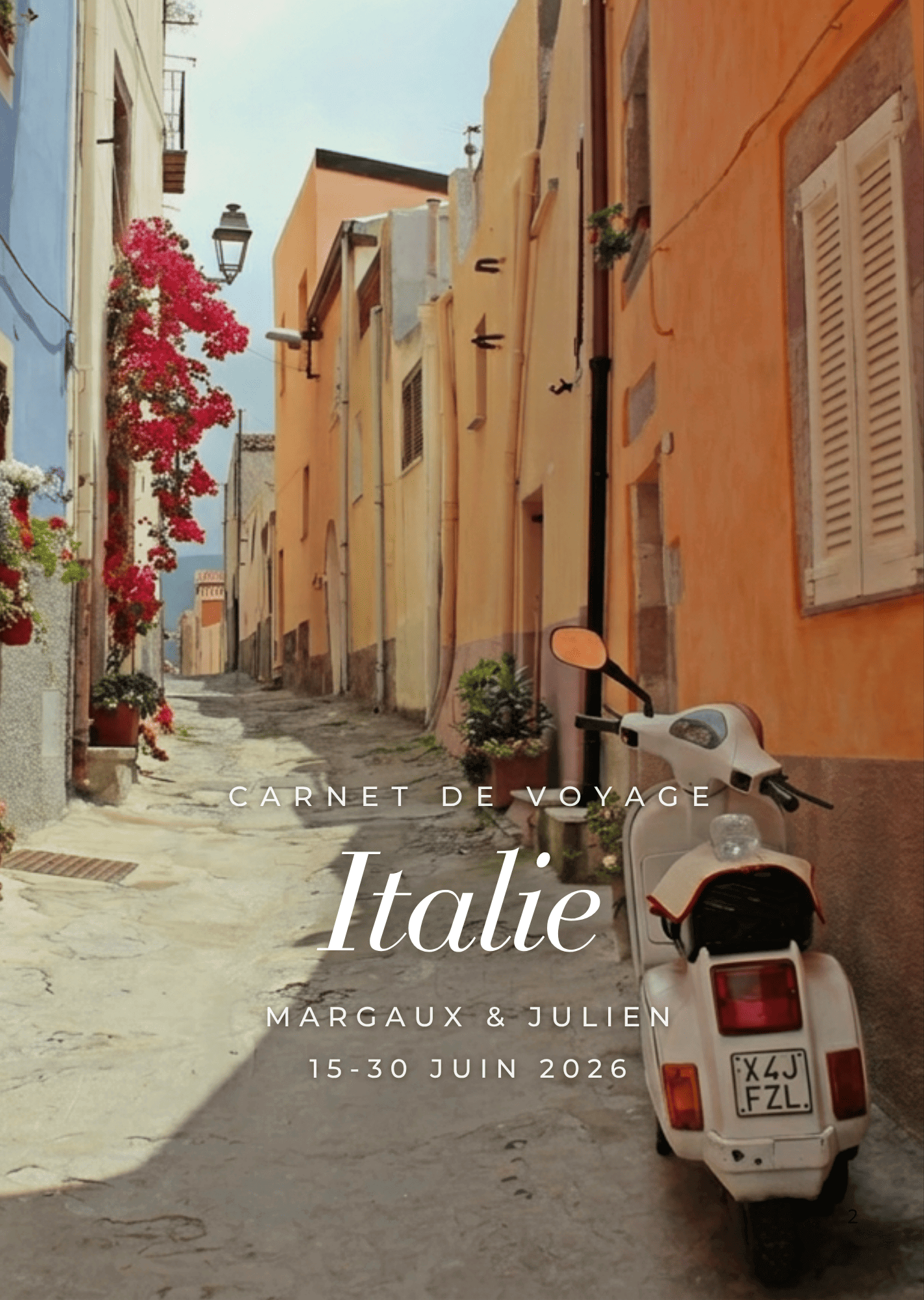 Carnet de voyage - page 1